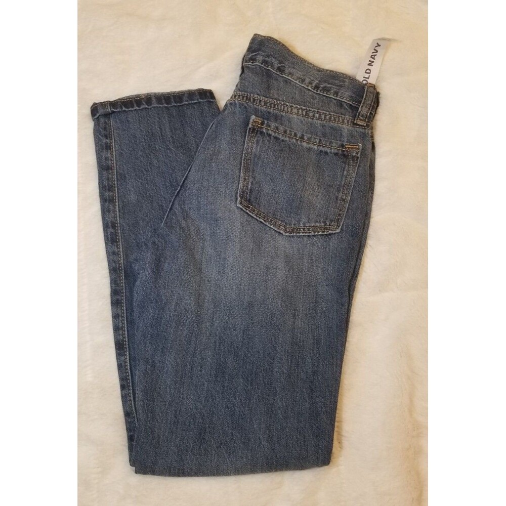 Old Navy Girls' Boyfriend Skinny Jeans Medium Wash Size 12